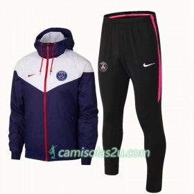 PSG Fato-de-treino Windrunner Azul Branco 2018/19